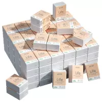舒可乐 原木纯品三层7张*100包超韧手帕纸大张便携式随身装木浆纸巾小包餐巾纸面巾纸实惠装 100包装