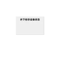 金文定 标志牌\125×80×4mm\聚乙烯井下标示设备状态牌
