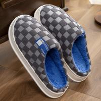 厚底棉拖鞋男士室内家居2022新款保暖防滑冬拖鞋男款家用冬季957
