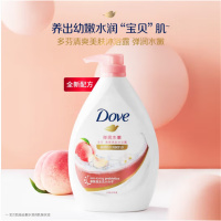 多芬(Dove)沐浴露弹润水嫩清爽美肤沐浴露680G*单瓶装 零皂基易冲洗 男女通用