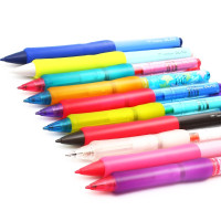 得力蜻蜓折折出铅自动铅笔软握胶活动铅笔儿童小学生创意自动笔