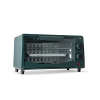 美的布谷电烤箱 家用小型10L小巧容量 快速加热 可定时广域调温 BG-KX1 复古绿