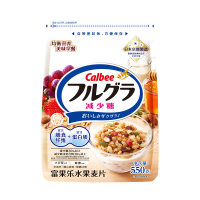 Calbee/卡乐比进口冲饮富果乐减少糖550g谷物麦片即食早餐燕麦片