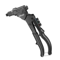 德力西360°旋转避位三用铆钉枪/105*260*65mm