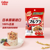 Calbee/卡乐比进口原味水果麦片50g即食燕麦片早餐饱腹食品冲饮