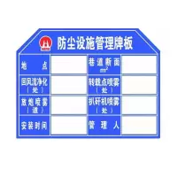 方田标识( FT FANGTIAN BIAOZHI) 标志牌\600×400×1.2mm\铝板井下反光标井下各类记录标志