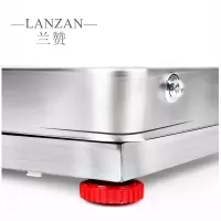 兰赞(LANZAN)600kg地磅秤不锈钢台面52cm*62cm