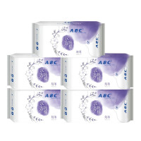 ABC 卫生巾 汉方纯棉 夜用 420mm*3片/包(包)