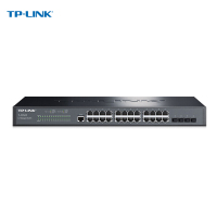 TP-LINK TL-SG5428 24口千兆三层网管交换机 4个光纤口