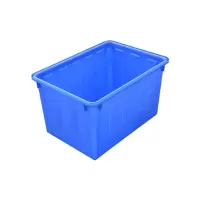 英达斯贝克 300L塑料水箱蓝(长方形加厚加重塑料存储箱蓄水箱大号牛筋水箱)