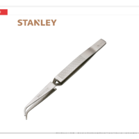 史丹利(STANLEY) 弯头反弹镊子 140mm