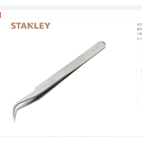 史丹利(STANLEY) 弯头短镊子 118mm