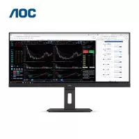 AOC Q34P2C带鱼屏21:9IPS技术sRGB色域Type-C反向充电65W电脑显示器 34英寸WFHD
