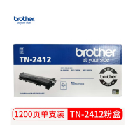 兄弟(brother) TN-2412 标容黑色墨粉盒 约1200页 适用兄弟2550DW/2535DW/2595DW