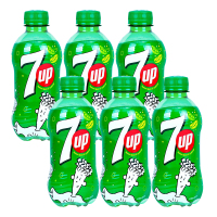 百事可乐 7喜 七喜7up 柠檬味 碳酸饮料 300ml*6瓶 (新老包装随机发货)