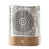 椿柠 创意氛围灯Mini方底常规款(蕾丝款)CNFMC003