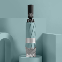 钛银雨伞全自动车载反向折叠伞女晴雨两用防晒自动伞男士大号超大