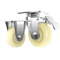 猩兴牌桥载空调小车轮子100*32