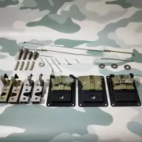 东风EQ2050(猛士指挥车) 后备箱门锁(全套)