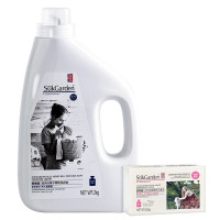 蔬果园蓝风铃香水柔软洗衣液2kg