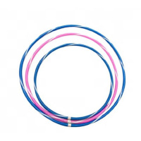 惠居尚品 双色体操圈健身圈硬管蓝粉绿红 直径70CM