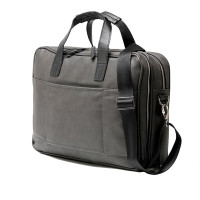 卓诺迪(Cerruti 1881)阿拉梅达系列灰褐色公文包 NTD613