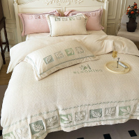 韩式公主风冬季牛奶绒四件套加厚加绒被套床单床上用品双面珊瑚绒