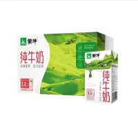 蒙牛 纯牛奶 250ml×24 盒装送礼佳选