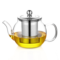 苏泊尔(SUPOR) 茶壶 耐热玻璃茶壶 304不锈钢过滤内胆泡茶壶 花茶壶 飘逸杯煮茶壶