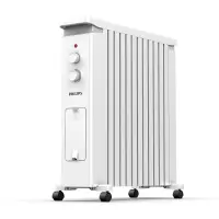 飞利浦(PHILIPS) 取暖器家用节能省电暖气片油汀电暖器2200瓦 AHR3144YA 白色 单个价