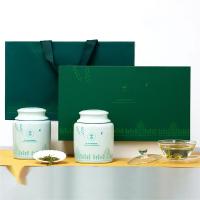 小茶匠 2022新茶明前龙井绿茶茶叶礼盒装陶瓷罐礼盒150g(LX)