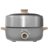 山水(SANSUI) 日本山水电火锅家用电煮锅多功能锅电热锅