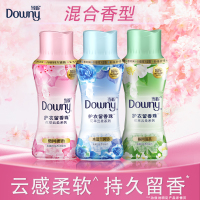 当妮(Downy)护衣留香珠 非柔顺剂 防静电 洗衣香珠 十倍持久留香 微风樱语+栀风清茶+水漾兰风铃)180g*3瓶