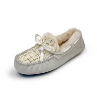 七梭 女士小香豆豆雪地鞋