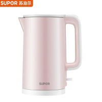 苏泊尔304不锈钢电水壶双层保温电水壶1.5L-SW-15S02A