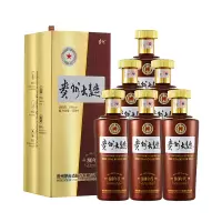 茅台 贵州大曲80年代 53度酱香型白酒 500ml*6瓶整箱装(新老包装随机发货)