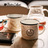 皮爷咖啡 Peets coffee复古搪瓷杯办公室挂耳咖啡专用