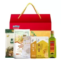 贝蒂斯 橄榄油五谷杂粮套餐伴手礼礼盒福利团购 贝蒂斯橄榄油A 3381g+600ml 单套价
