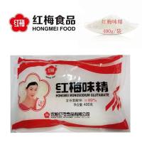 红梅味精99%纯味精 味精颗粒400g提味增鲜厨房味素调味品 红梅味精400克*1袋