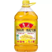 鲁花 食用油 5S 压榨一级食用油 花生油 5L食用油