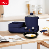 TCL煮煎早餐机多功能吐丝机 TA-KP1050