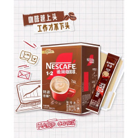 雀巢 咖啡特浓意式浓醇低糖咖啡 90条装/盒