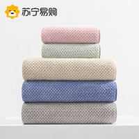 奂米浴巾女冬季可裹家用吸水速干情侣男款裹巾大人毛巾三件套814-2