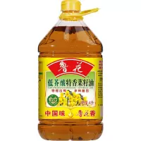 鲁花 食用油 低芥酸特香菜籽油 非转基因 物理压榨一级菜籽油 鲁花菜籽油 4L*1