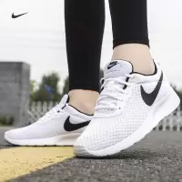 NIKE耐克女鞋奥利奥TANJUN小白鞋网面轻便运动鞋跑步鞋812655-100