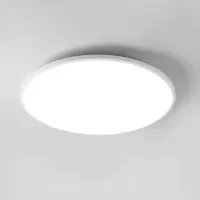 时希照明 圆形吸顶灯极简客厅灯现代简约大气led吸顶灯 23cm白色12w