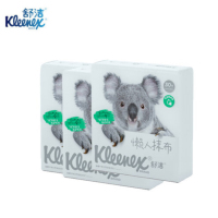 舒洁(Kleenex) 懒人抹布 30张/包 3包/提 1提装 强效吸水吸油 可接触食品 爱地球系列 94430