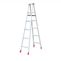 盛卓基 人字梯工程梯子叉梯合页梯合梯广告梯折叠梯 家用便携折叠加厚铝合金2米