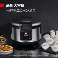 德玛仕 WF-D19 商用电饭煲 电饭锅商用大容量19L/升食堂饭店定时控温西施锅30-40人适用 (SL)单位:台