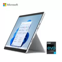 微软Surface Pro 8 13英寸 i5 8G+128G 亮铂金 含微软鼠标/键盘盖/Office